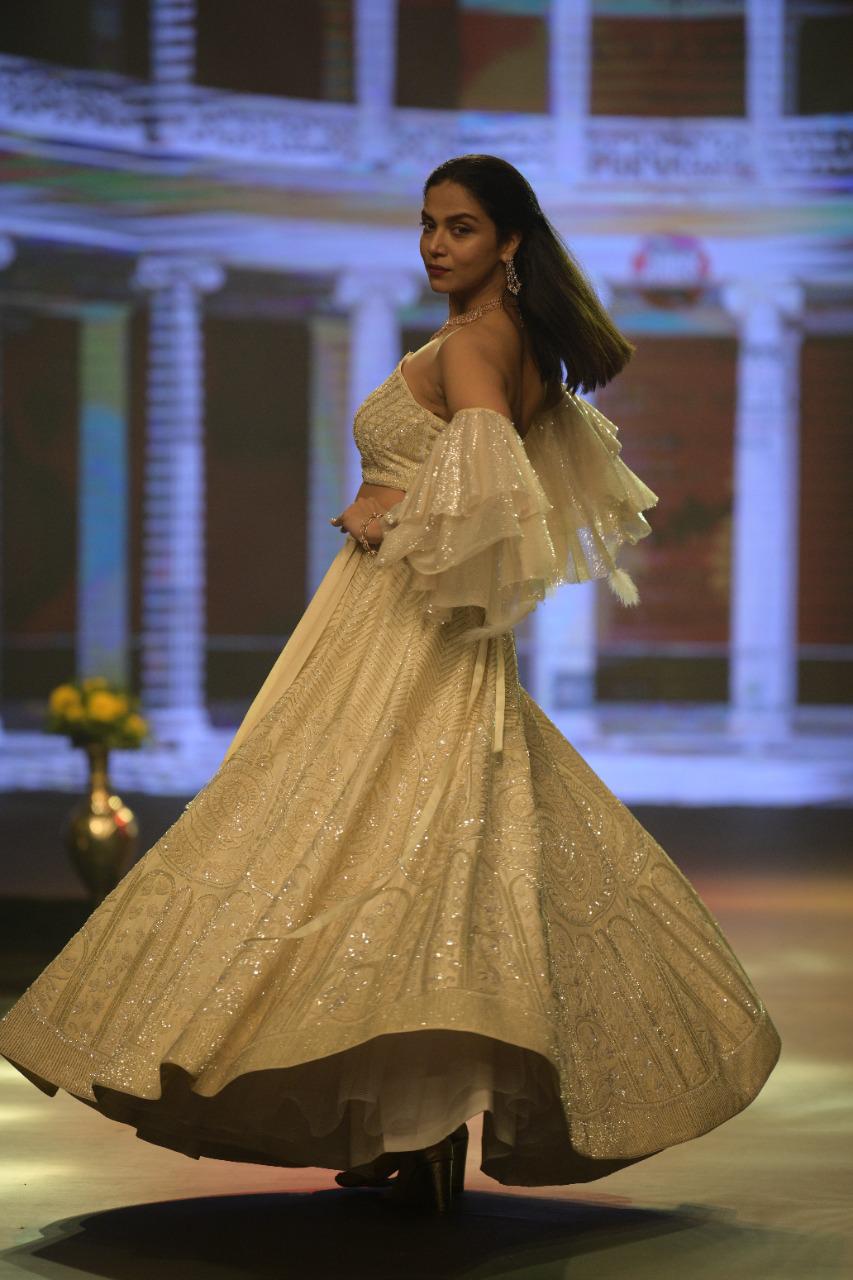 Defab In Style - Gown with chiffon material and beuatified with golden cut  work shrug: Total cost Rs 9000 | Facebook